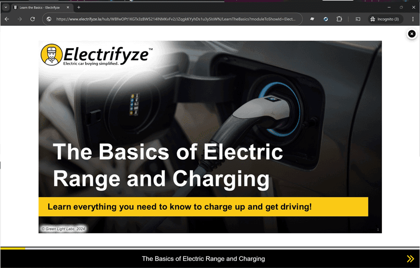 Module - Basics of Range & Charging