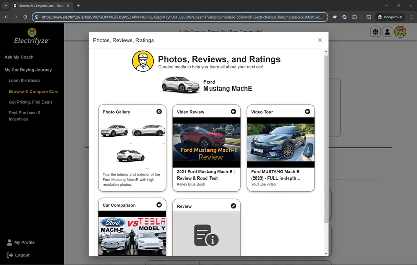 Photos, Reviews, Ratings Tool